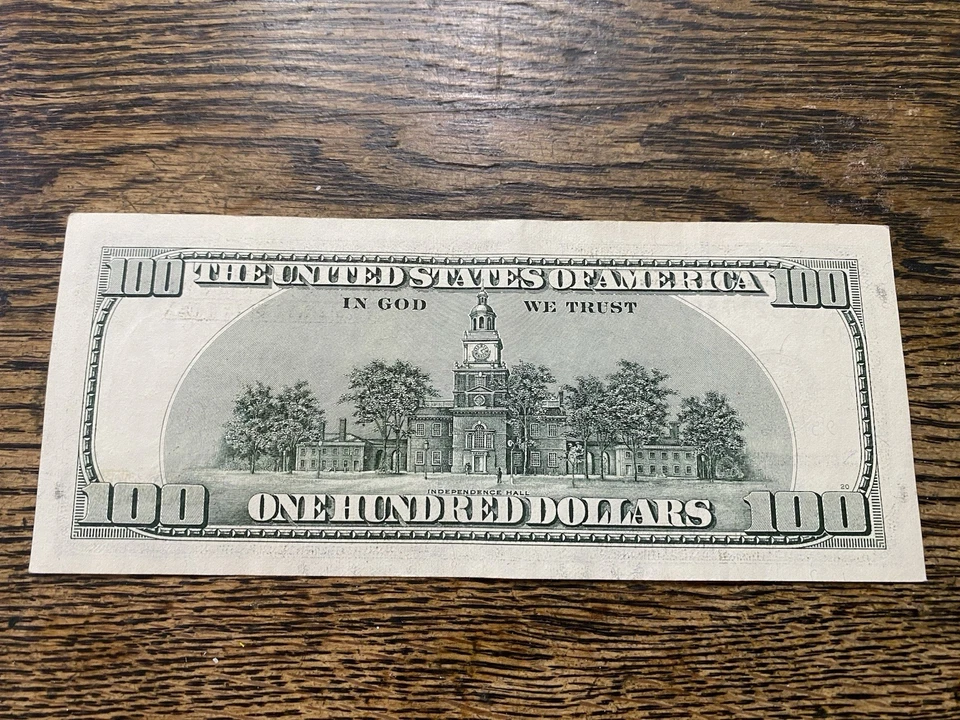 1999 $100 Dollar Star Note With Low Serial Number -ALMOST UNCIRCULATED - Image 2 of 4