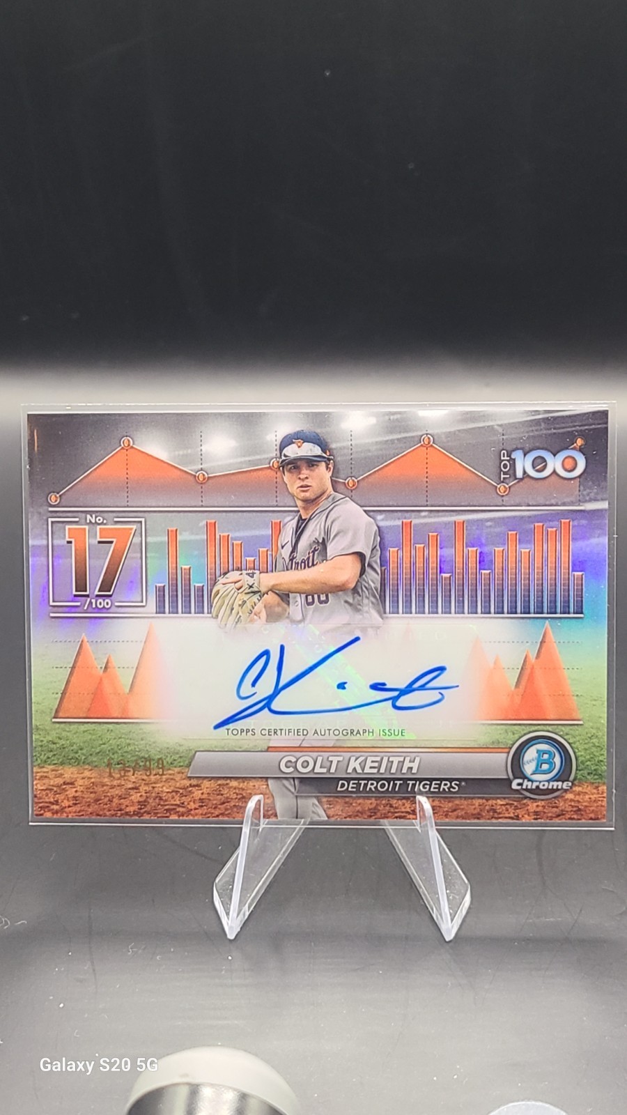 2024 Bowman - Bowman Scouts Top 100 Autographs Colt Keith #BTPA-17 /99 (AU, RC)