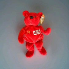 Vintage 1999 Salvino's Bammer's JOE MONTANA 16- 49er's Bear -NFL QB Club-