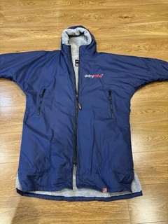 Medium Blue Long Sleeve Dry Robe