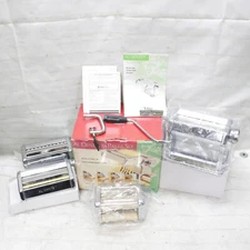 VillaWare 178 Al Dente Pasta Set Stainless Steel Rollers - Silver