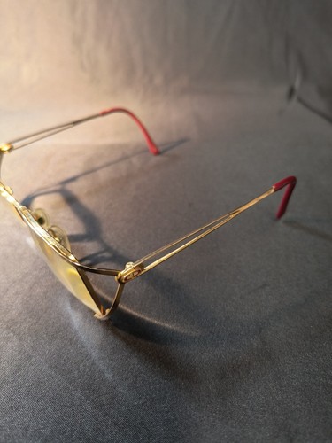 Vintage Christian Dior Gold 1980's Glasses Used FRAMES ONLY CHECK PHOTOS RARE - Picture 2 of 18