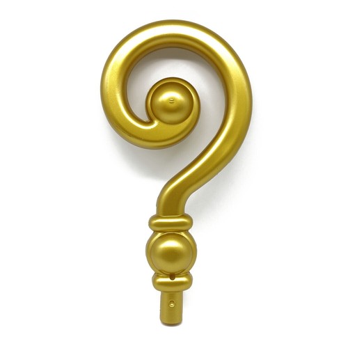 Bischofsstab Aufsatz Nikolausstab Santa Stab Weihnachten Nikolaus Kostüm Gold