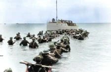 WW2 PICTURE PHOTO US EVACUATION ALLIED SOLDIER DUNKIRK 6934