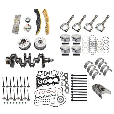 #ad 1.6L G4FD Engine Overhaul Rebuild Kit Crankshaft Rods Timing For Hyundai KIA $455.00