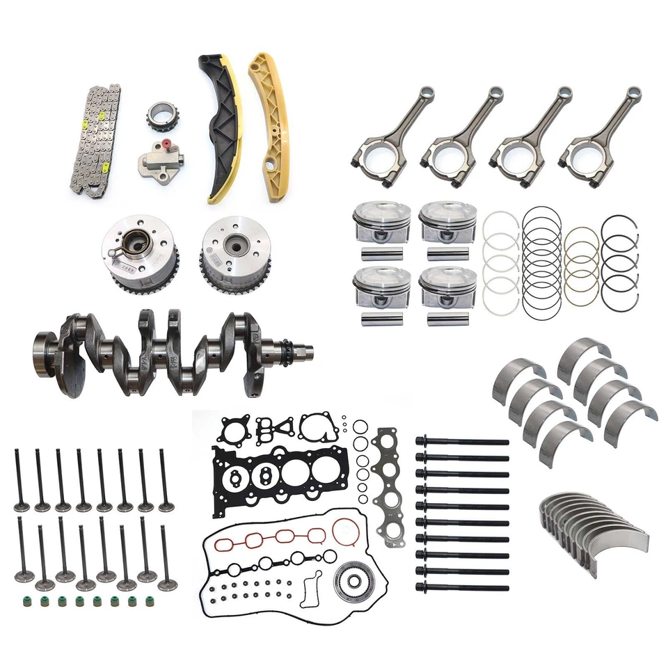 Engine Overhaul Rebuild Kit For G4FD 2012-2019 Hyundai Accent KIA Rio Soul 1.6L Foto 2 de 4