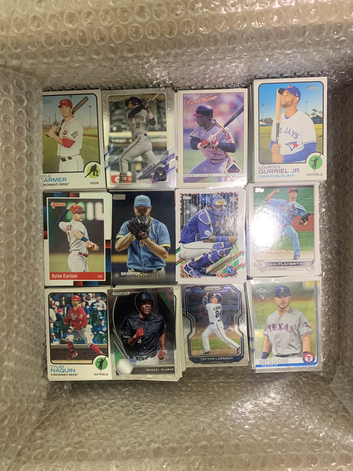 USPS Large Flat Rate Box With 3000+ Baseball Cards 2000sModern, Mostly