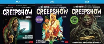 CREEPSHOW TV SERIES SEASONS 1 + 2 + 3 New Sealed Blu-ray