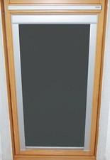 Verdunkelungs-Rollo mit Schienen kompatibel mit Velux GGL GGU GPL GPU anthrazit