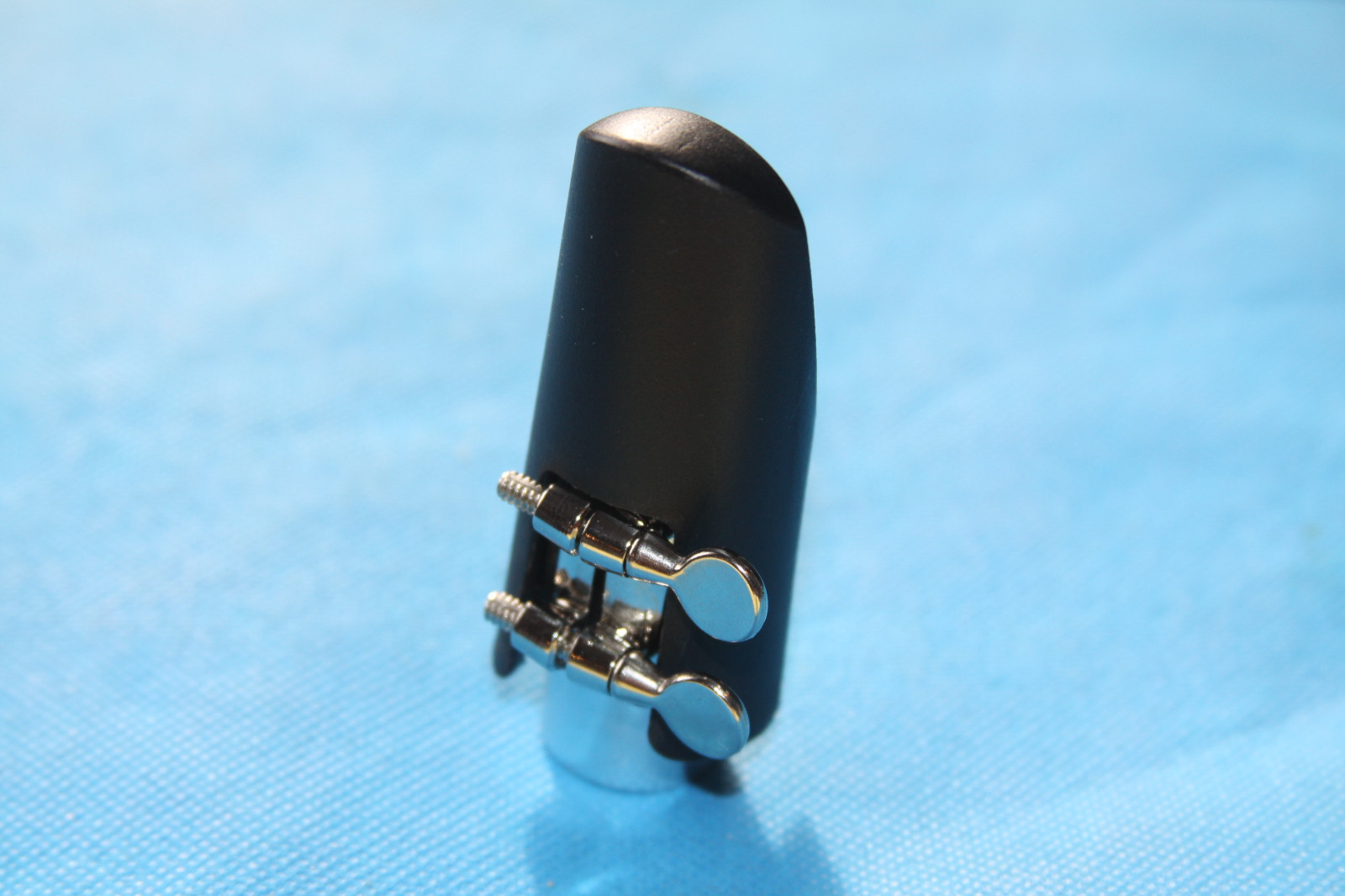 Bari Hard Rubber Soprano Sax .068 Opening Mouthpiece, Ligature & Cap