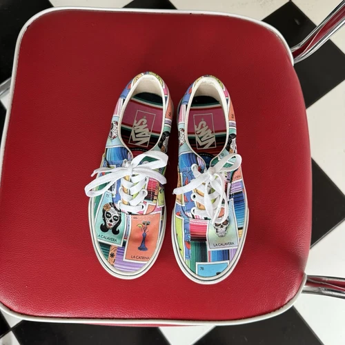 Lotería Era 59 Vans Worn Once Still Great Condition No Box Size 4.5 