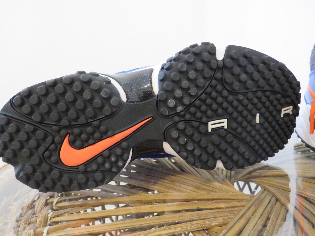 Nike Air Turf Raider - Anthracite Crimson Blue - 580401-002 - size 14 2012 NIKE AIR TURF RAIDER Black White Blue Orange 580401-002  main image 2