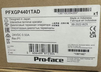PRO-FACE PFXGP4401TAD TOUCH PANEL Proface HMI New In Box Fast Shipping