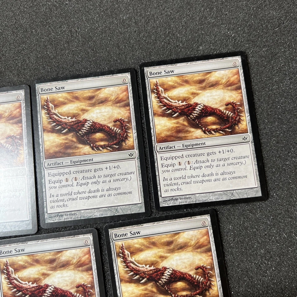 Bone Saw Magic The Gathering Mtg Artifact Conflux Card 5 - Image 3 of 4
