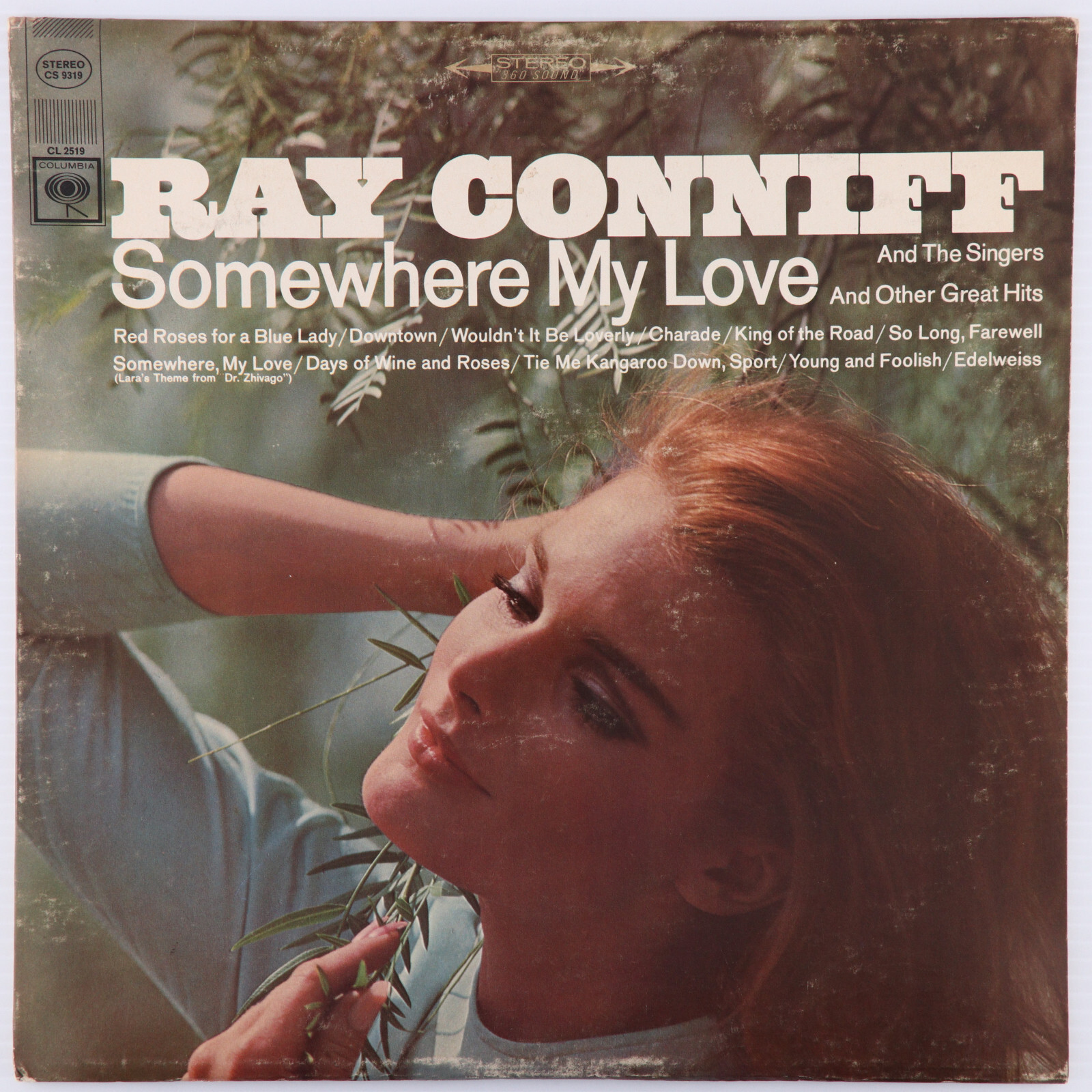 Ray Conniff And The Singers – Somewhere My Love - 1966 Stereo - 12" LP C9319