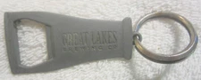 1988 ad Great Lakes Brewing Co beer Bottle Opener Keychain Cleveland Ohio VTG
