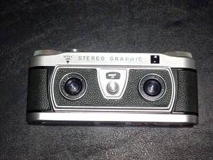 Graflex Stereo Graphic カメラ シルバー Graflex Stereo Graphic カメラ シルバー カメラ