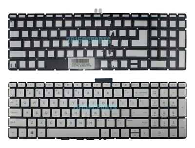 New HP 15-DY 15t-dy 15t-dy100 15t-dy200 15-dy1xxx Keyboard US Silver ...