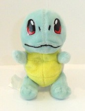 Vintage Pokemon Squirtle Plush 1998 Play By Play 6" Nintendo P22