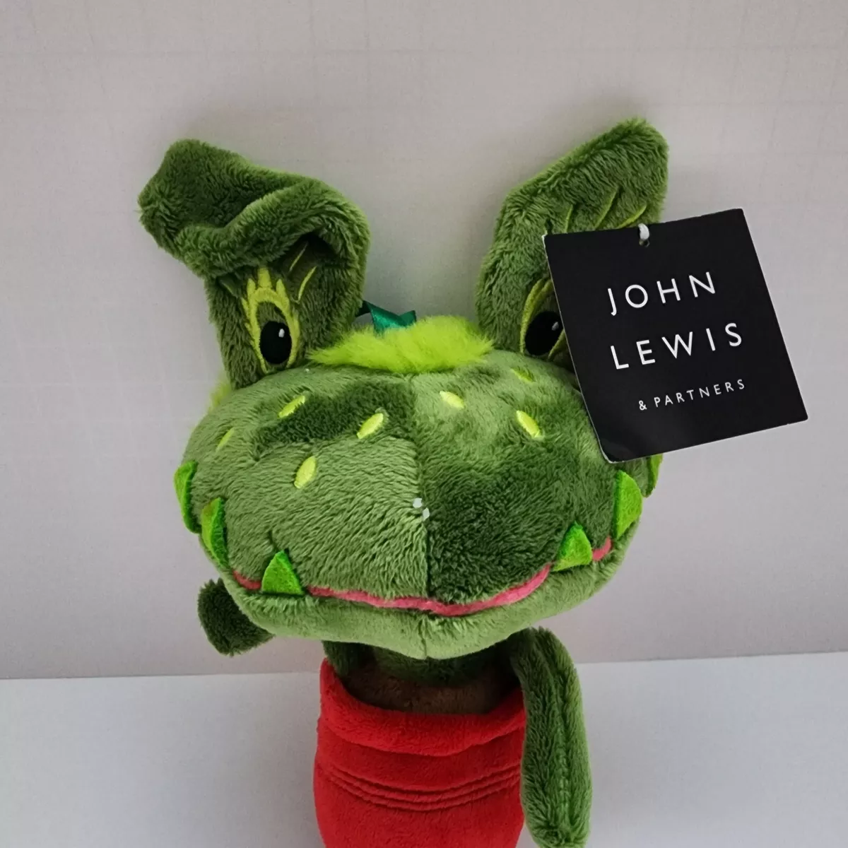 John Lewis Snapper Soft Toy Fly Trap Christmas Waitrose 2023 Plush Stuffed  New