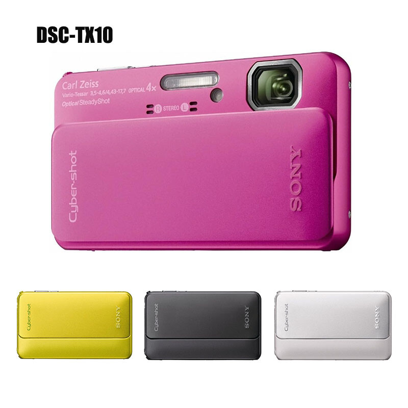 Sony Cyber-shot DSC-TX10 16.2MP CMOS Vintage Digital Camera -100