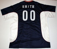 Vintage Ralph Lauren Polo Sport Jersey XL Smith 00 Red White Blue Made in USA