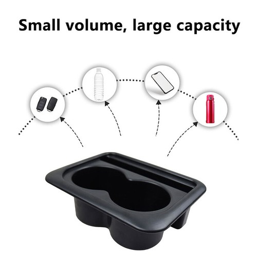 Car Cup Holder Center Console Armrest Pillow Universal With Phone Storage Ho GF - Picture 3 of 12