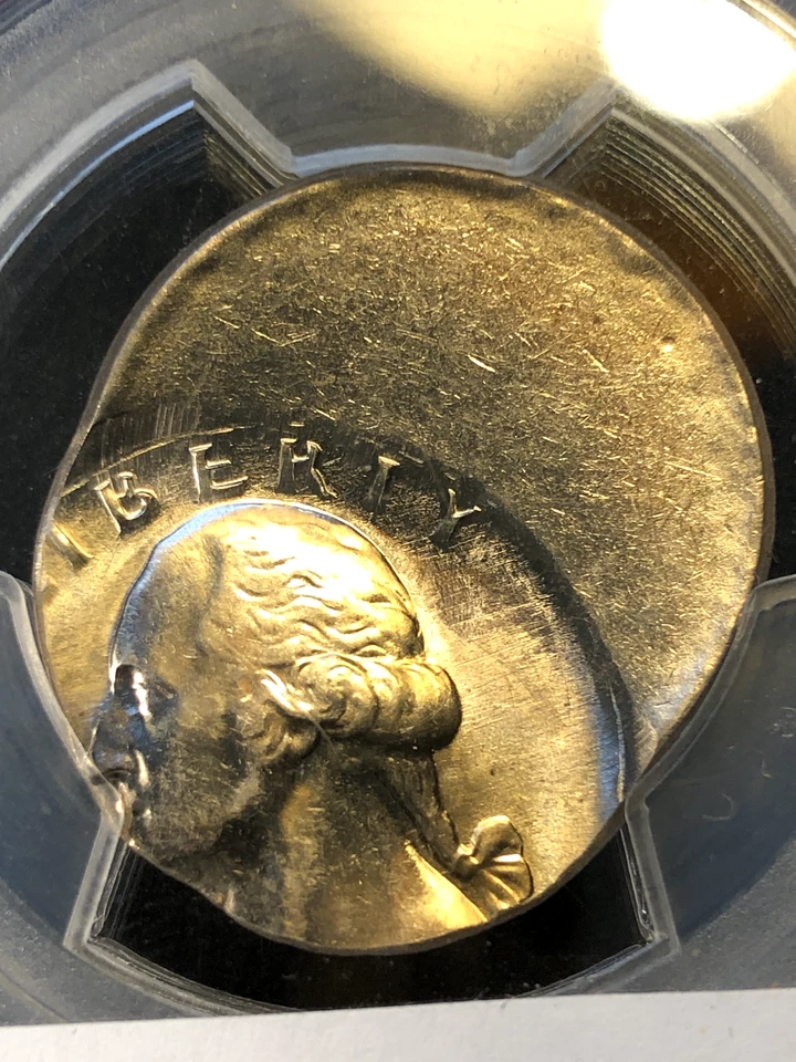 MINT ERROR PCGS MS63! 1965?(S) QUARTER STRUCK 40% OFF CENTER SF Mint Per Fred W. - Image 3 of 4