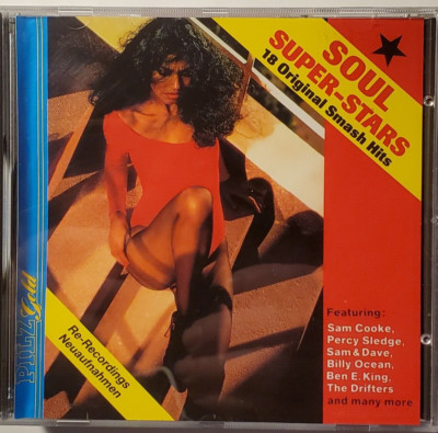 Musik CD Soul Superstars, Percy Sledge, Billy Ocean, Sam Cooke etc. 18 Hits