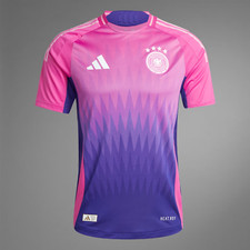 GERMANY AWAY 24/25  - Football Soccer - Pink - 2XL  (Run Small) Reduced Slim Fit