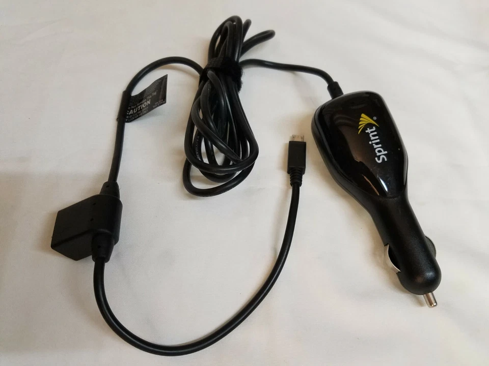 Cargador Micro USB de Pared Original Todo en Uno para Vehículo Sprint Coche con Puerto USB Foto 3 de 4