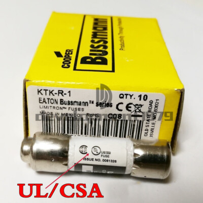 Bussmann KTK-R-1/4 KTKR1/4 ( 0.25 Amp ) 0.25A 600Vac Fuses Fast Acting Fuse - Foto 10