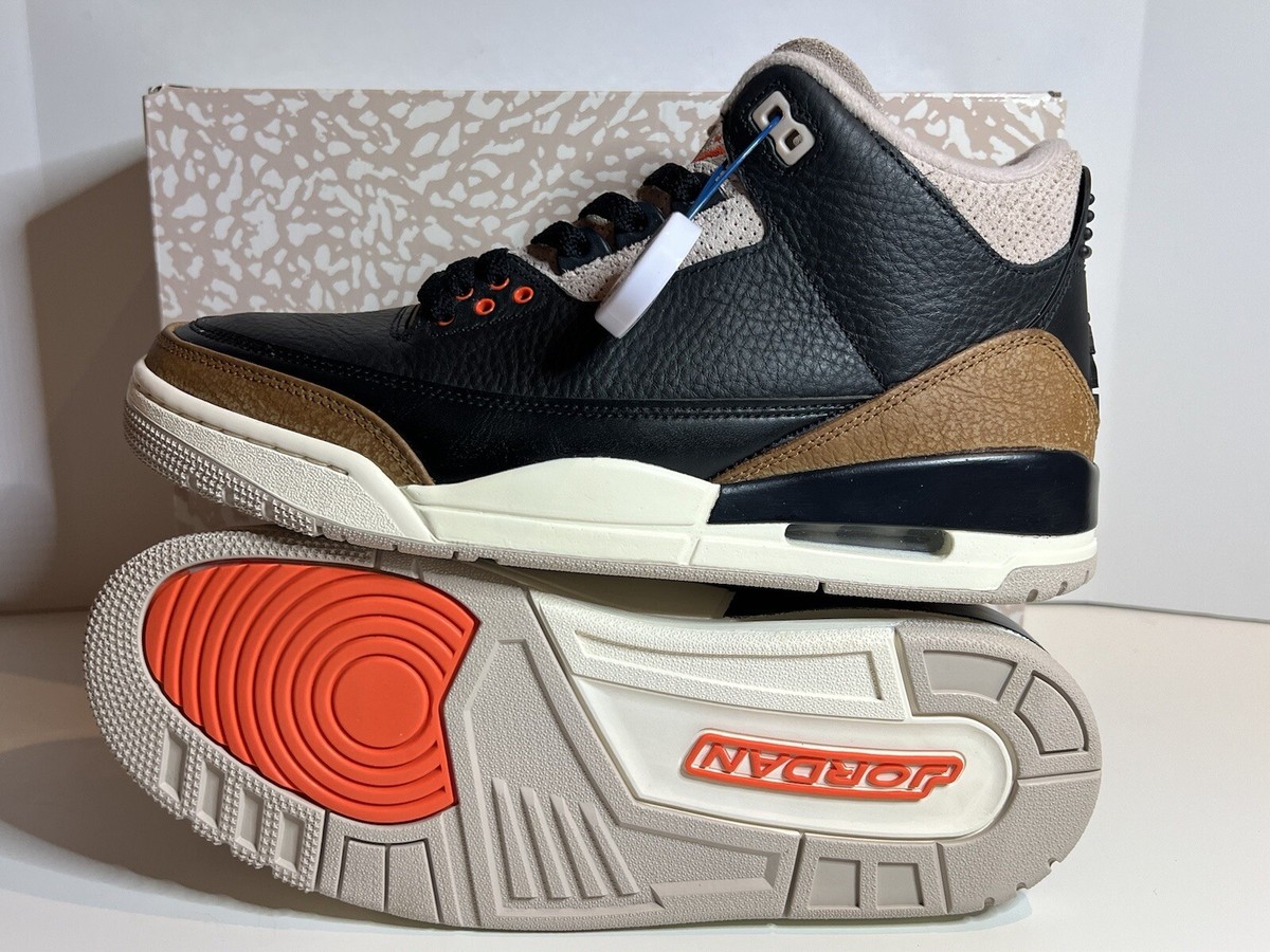 Nike Air Jordan 3 Retro Low Mens Basketball Shoes Black CT8532-008 VNDS Sz 8.5 Amazon.com: Jordan Air Jordan 3 Retro CT8532 008 Desert  main image 3