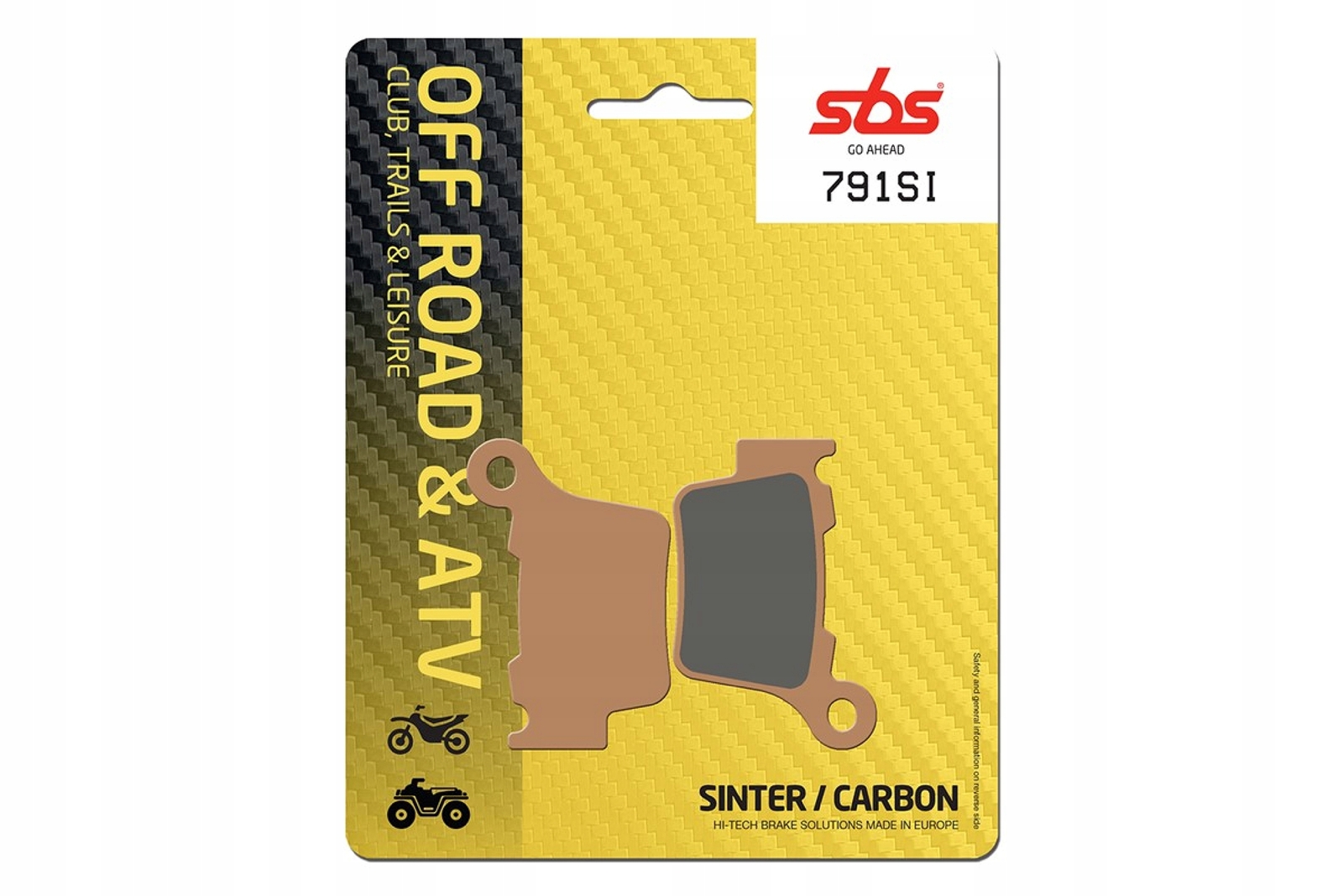 Plaquettes de frein KH368 off-road fritté pour moto de cross enduro