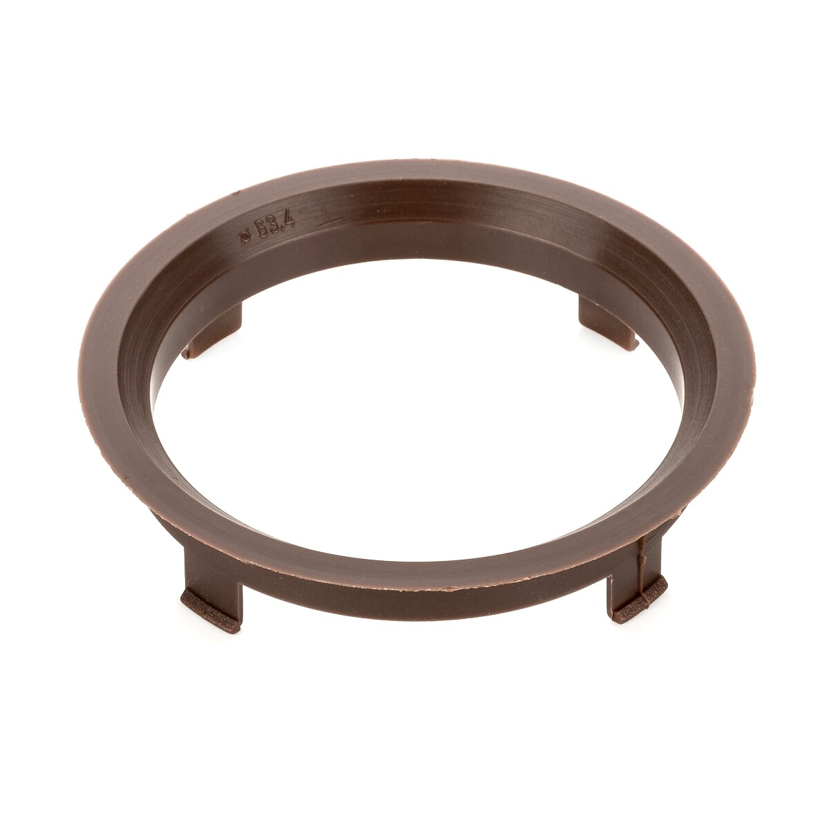 4 Anelli Di Centraggio Per Cerchi – 72,6 X 63,4 Mm – Prodotti In Germania Con Fibra Di Vetro – Marrone Scuro