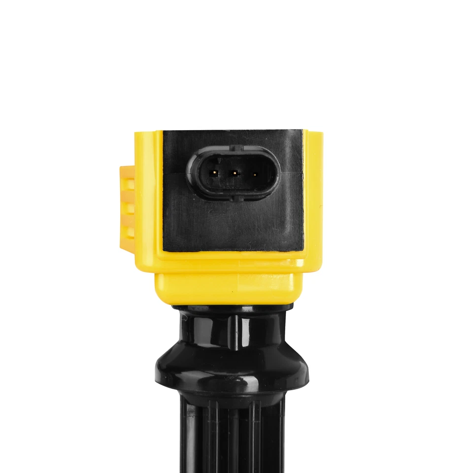 4 bobinas de encendido de alta resistencia y bujía de rutenio NGK para Ford Focus UF670 12-18 Foto 2 de 4