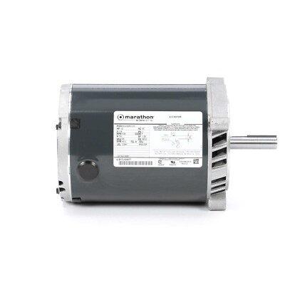 Marathon H290 Electric Motor 1/2 HP 1725 Rpm 1PH 115 Volt 56CZ Frame 5KH36MN137