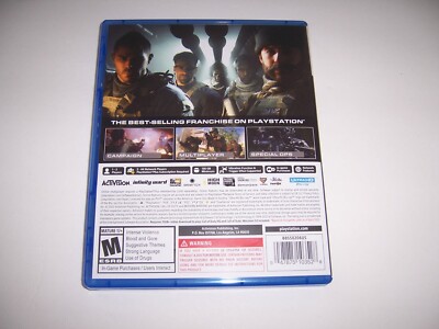 Authentic Box Case Replacement PlayStation 5 PS5 Call of