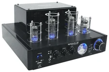 Rockville BluTube LED Tube Amplifier Receiver For ELAC Debut 2.0 B6.2 Speakers
