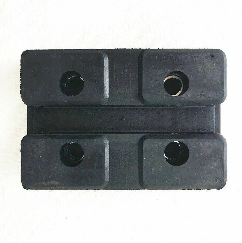 Almohadillas de brazo de goma rectangulares de alta resistencia para auto camión elevador accesorios de elevación de auto Foto 3 de 4