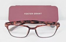 Foster Grant TO-GO Reading Glasses with Case FGTRTG01 TOR 2.75 52/18-138