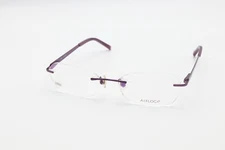 AIRLOCK LOVE UNITY 203 505 Purple 52-18-135 Rimless Frames Flex Hinges O866