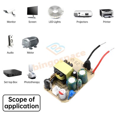 AC100-240V to DC12V 1A 12W AC-DC Switch Power Module Power Adapter Bare Board