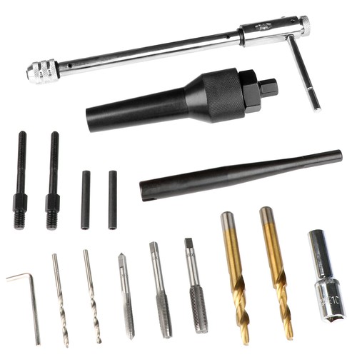16PC Universal Glow Plug Removal Remover Extractor Tool Kit Damaged 8mm 10mm - Picture 2 of 8