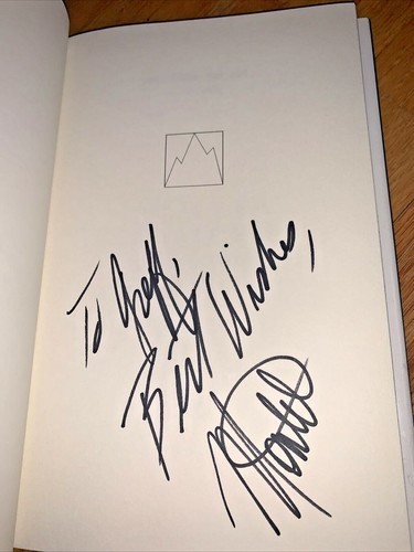 1996 1st Printing MONTEL WILLIAMS, MOUNTAIN GET OUT OF MY WAY - Signed to JEFF - Imagen 3 de 6