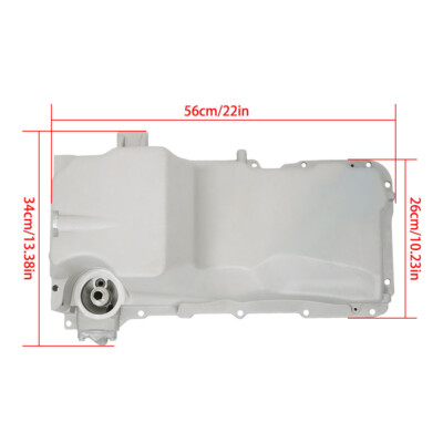 Engine Oil Pan For 1999-2006 2007 Cadillac Chevy GMC Hummer Pickup Truck 4.8L