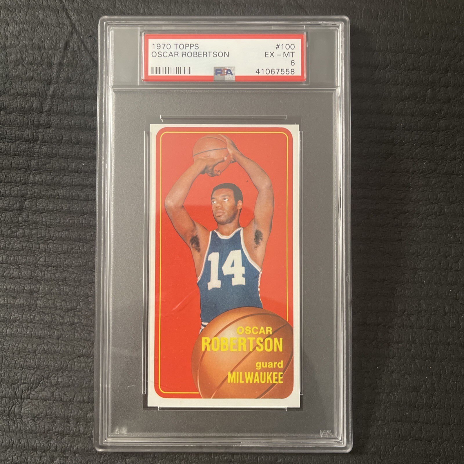 Oscar Robertson 1970 Topps #100 PSA 6
