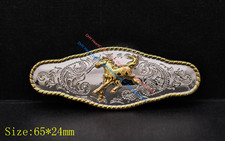 6X 65 24mm Gold Cowboy Western Horse Leathercraft Bridle Saddles Belt Conchos