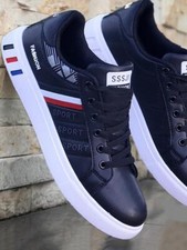 2022 Men's Casual Shoes Lightweight Breathable Men Shoes Flat Lace-up Tenis