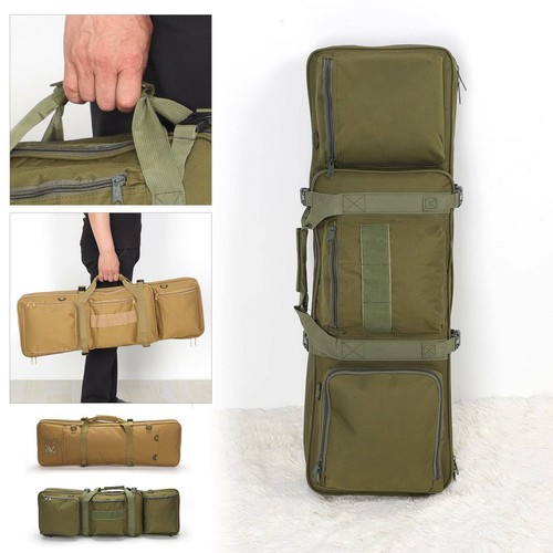 Tactical Hunting Bag Shooting Padded Carry Case Air Rifle Gun Slip Bag